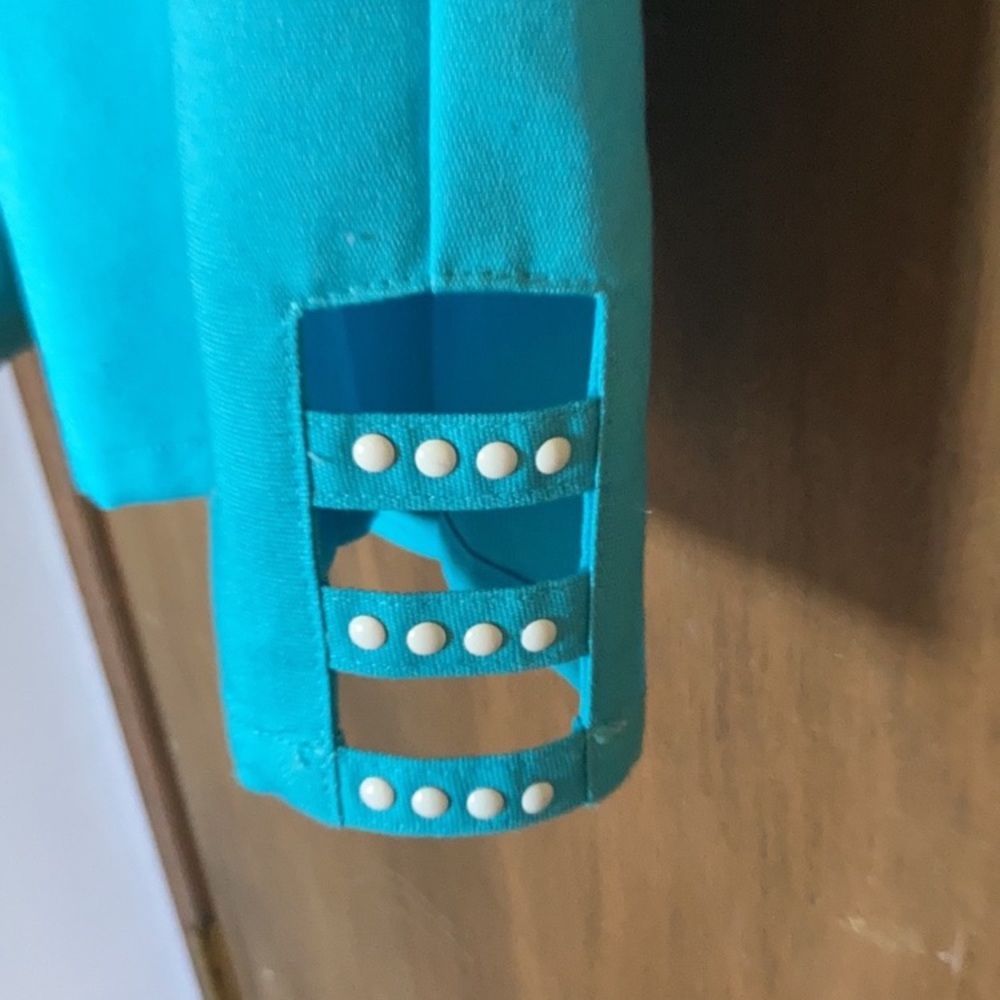 Alfred Dunner Aqua comfort waist pull on Capri detail at hemline 12 - Picture 5 of 17